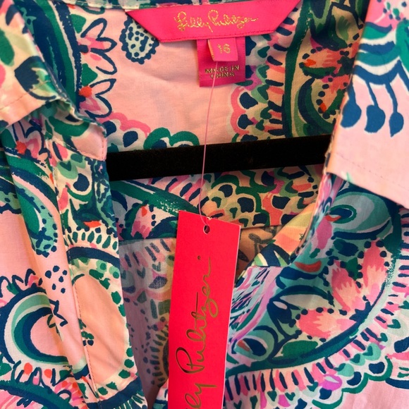 Lilly Pulitzer NWT cotton maxi dress - Picture 4 of 7